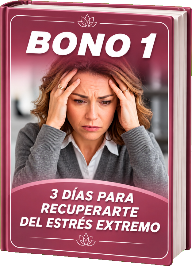 Portada del bono 1: 3 días para recuperarte del estrés extremo